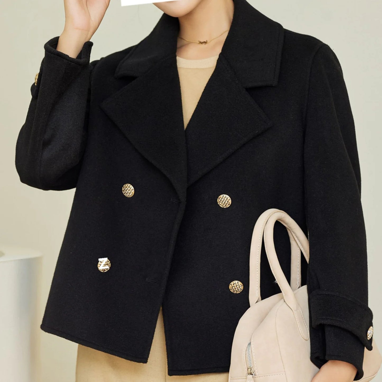 Elegant Slim Winter Wool Coat