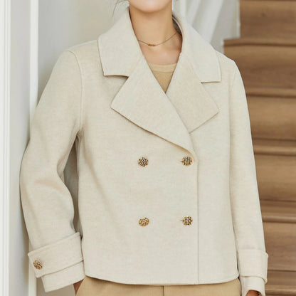 Elegant Slim Winter Wool Coat